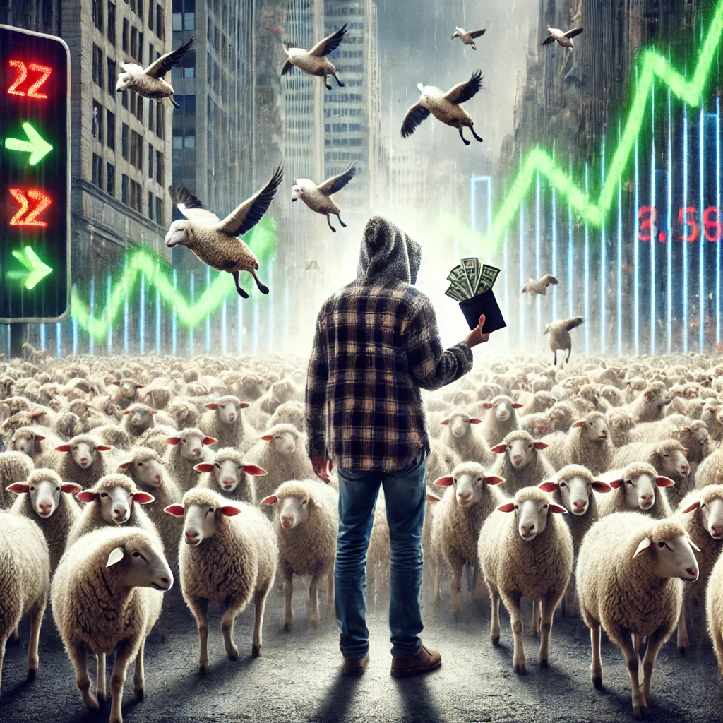 herd mentality and your money losses